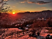 75 Ci abbassiamo a Costa Serina per goderci lo spettacolo del tramonto